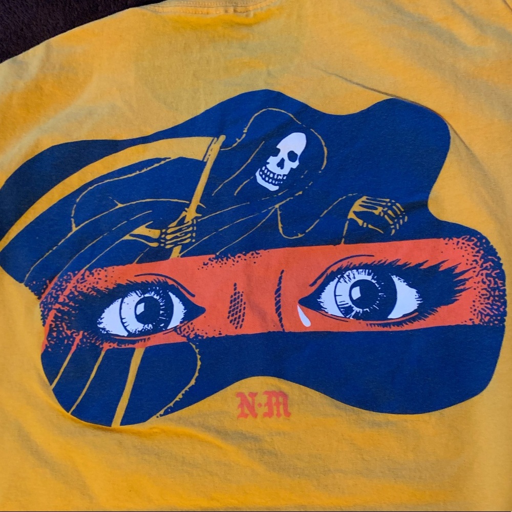 Never Made yellow shirt